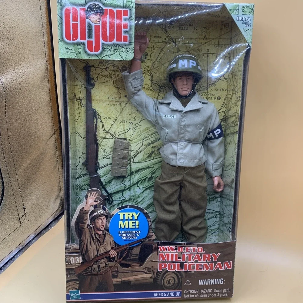 Boxed G.I. Joe WWII ETO Military Policeman Action Figure 12
